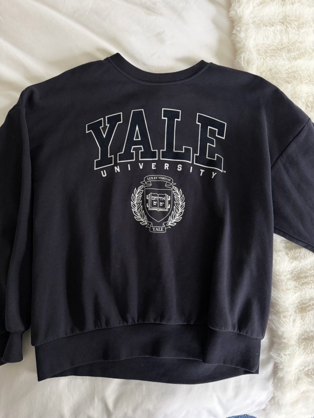 Yale University Navy Crewneck Sweatshirt